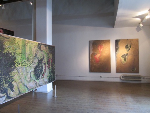 行动中的线条 富思画廊朴素贇个展 行动中的线条 富思画廊朴素贇个展