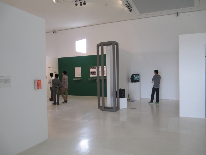“积极空间”展览现场<br> “积极空间”展览现场<br>
