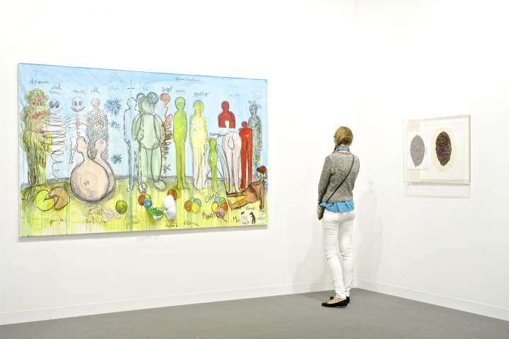 Nathalie Obadia画廊展位 Courtesy:Art Basel
Nathalie Obadia画廊展位 Courtesy:Art Basel