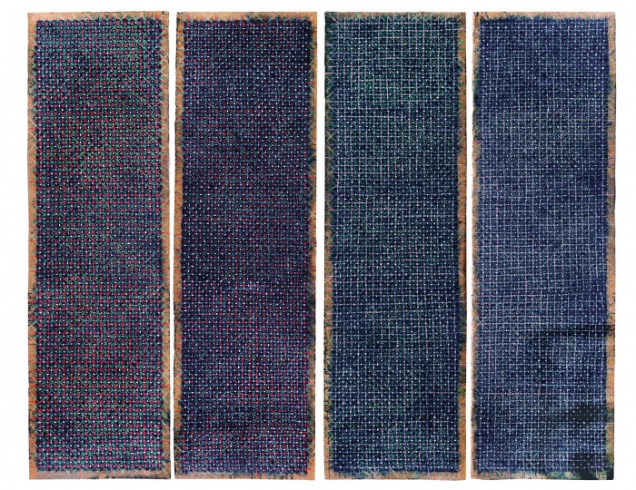 丁乙1997年作品《十示1997-B21-B24》
