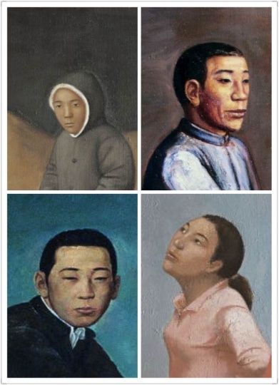细长的眼睛,阔挺的鼻梁,隐含深意的表情,是段建伟人物的标志
细长的眼睛,阔挺的鼻梁,隐含深意的表情,是段建伟人物的标志