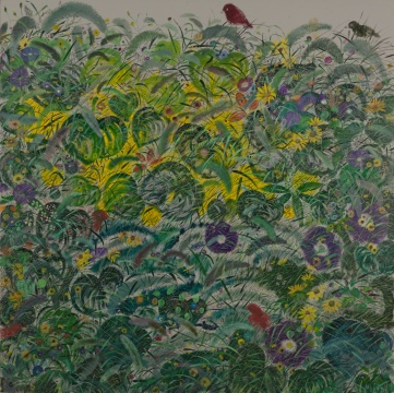 《容易又秋风-1》布面油画 200×200cm  2014