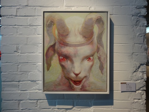 夏小万《他者》40X50cm 布面丙烯 2014
夏小万《他者》40X50cm 布面丙烯 2014