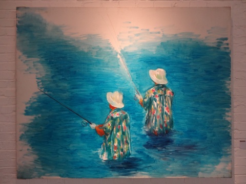 蒋华君《那些没有遇见过的会让我们更焦虑》150x120cm 布面油画 2014
蒋华君《那些没有遇见过的会让我们更焦虑》150x120cm 布面油画 2014