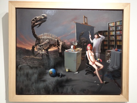 荒野、恐龙、裸女、红发、画家…
荒野、恐龙、裸女、红发、画家…