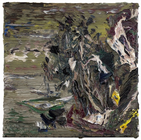 秋水 布面油画 40x40cm 2012年
秋水 布面油画 40x40cm 2012年