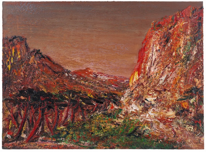 松风谷 布面油画 150x200cm 2012
松风谷 布面油画 150x200cm 2012