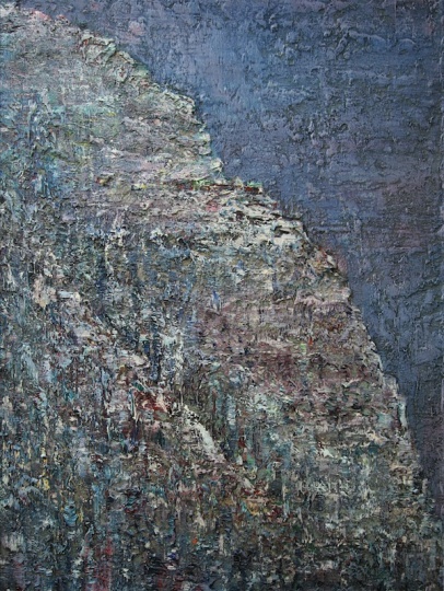 雪树寒林 布面油画 185x130cm 2011年
雪树寒林 布面油画 185x130cm 2011年
