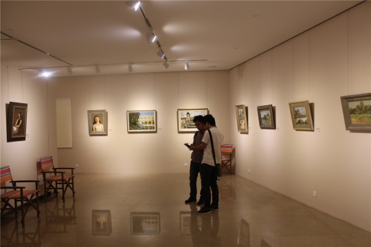 杨飞云个展现场
杨飞云个展现场