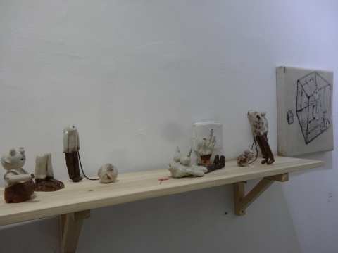 孙亚飞的陶瓷作品“现场”系列
孙亚飞的陶瓷作品“现场”系列