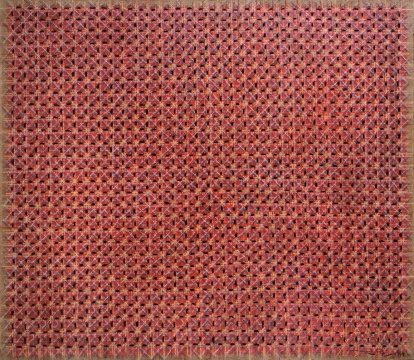 丁乙 十示94-21 布面丙烯 140×160cm 1994
