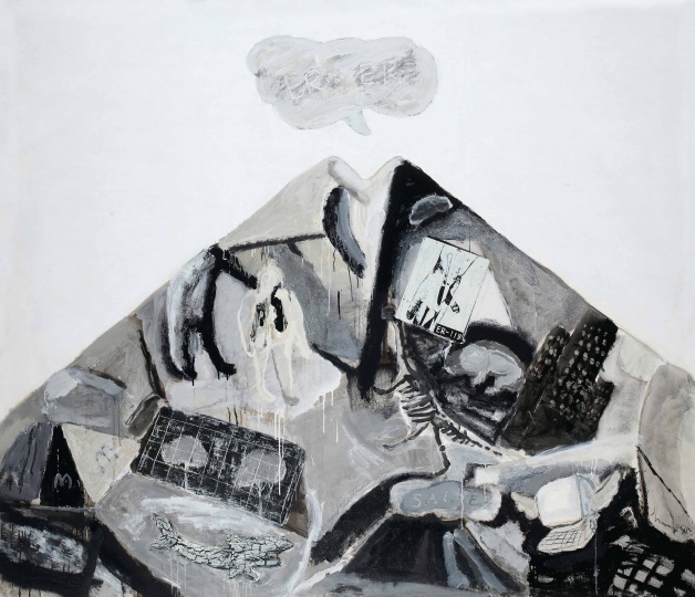 尚扬 《大风景诊断之四》 170×200cm 布面油画 1995
尚扬 《大风景诊断之四》 170×200cm 布面油画 1995