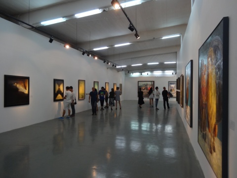 鼎峰空间的展览现场
鼎峰空间的展览现场