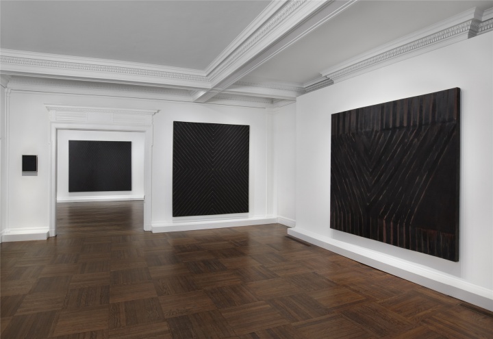 2012年4月的Frank Stella个展现场 Courtesy L&M Arts _ Mnuchin Gallery
2012年4月的Frank Stella个展现场 Courtesy L&M Arts _ Mnuchin Gallery