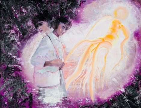《霓虹关之夏长》 132×98cm 2013
《霓虹关之夏长》 132×98cm 2013