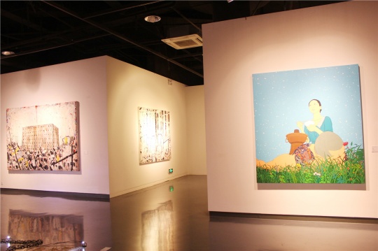 右边:陈飞2012年作品《北方》。
右边:陈飞2012年作品《北方》。