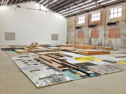 秦观为展览现场
秦观为展览现场