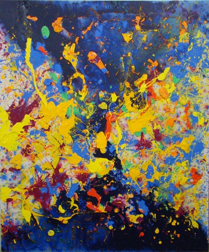 《面向大海,春暖花开-8》,布上丙烯,180x150cm
《面向大海,春暖花开-8》,布上丙烯,180x150cm