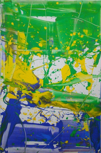 《海上花185》,布上丙烯,150x100cm,2014
《海上花185》,布上丙烯,150x100cm,2014