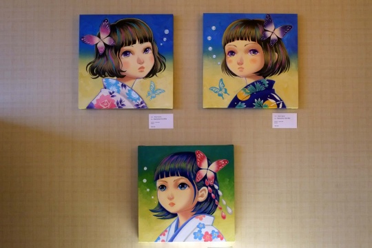 来自横滨的C/实验室项目 带来了日本多位年轻艺术家。Shigeru Eguchi带来“日本女孩”系列作品 来自横滨的C/实验室项目 带来了日本多位年轻艺术家。Shigeru Eguchi带来“日本女孩”系列作品
