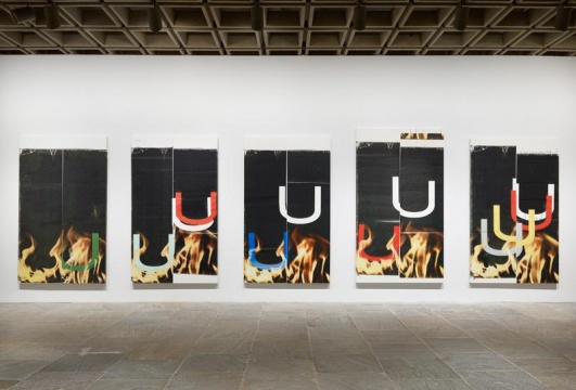 图片为卫德·盖顿2013年在纽约惠特尼美术馆的个展
