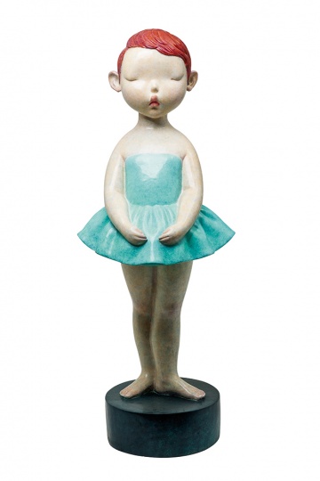《小星星》 铸铜化学着色 43×45×116cm 2014 《小星星》 铸铜化学着色 43×45×116cm 2014