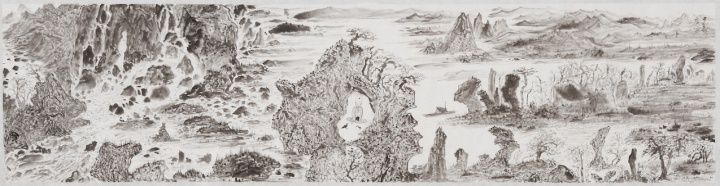 于彭作品《神游者二杭州3》
于彭作品《神游者二杭州3》