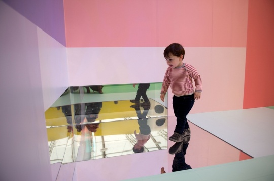 Carsten Holler’s installation Gartenkinder.Photograph Matthew Lloyd/Getty Images.
Carsten Holler’s installation Gartenkinder.Photograph Matthew Lloyd/Getty Images.