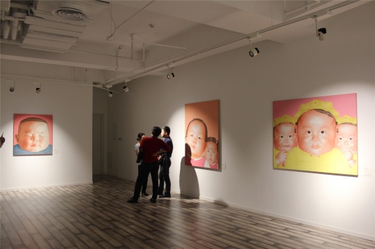 余陈作品现场
余陈作品现场