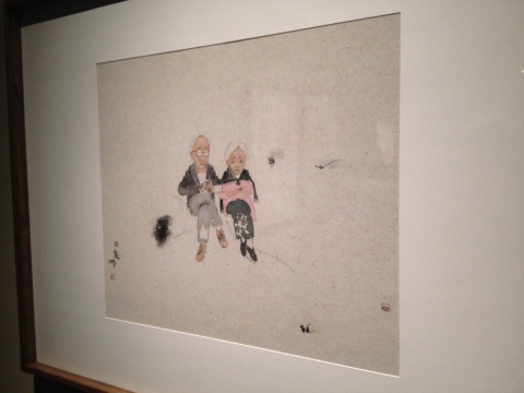 《九月九》 55X65cm 纸本水墨 2014
《九月九》 55X65cm 纸本水墨 2014