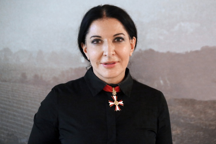 NO.5 玛莉娜·阿布拉莫维奇 （Marina Abramovi）行为艺术家
