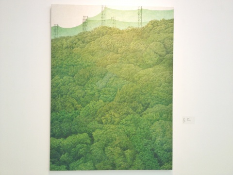 李贤浩的作品《树林》
李贤浩的作品《树林》