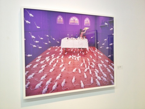 李智盈的作品《最后的晚餐》
李智盈的作品《最后的晚餐》