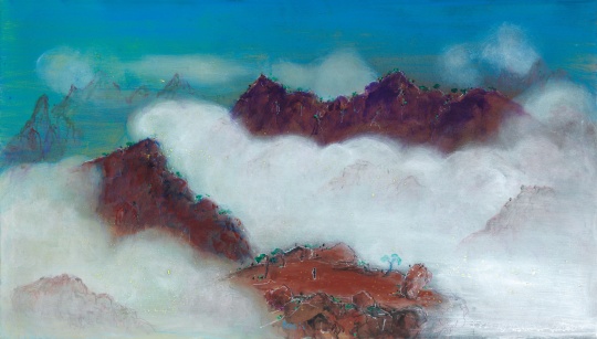 郑在东油画《黄山》，成交价59.8万
