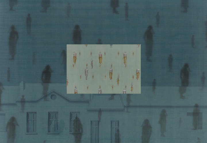 马灵丽《1953》125x87cm 绢本设色 2014 马灵丽《1953》125x87cm 绢本设色 2014