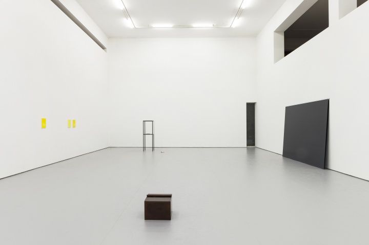 2014年空白空间个展“虚线”现场
2014年空白空间个展“虚线”现场