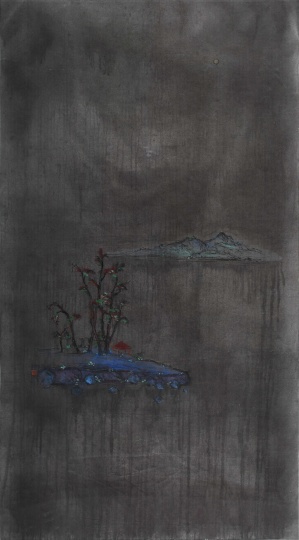 吴亦深藏郑在东作品《秋树溪亭》
吴亦深藏郑在东作品《秋树溪亭》