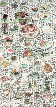 Lot2855 李津 《美食大餐》 180×97cm 估价:80-120万元
Lot2855 李津 《美食大餐》 180×97cm 估价:80-120万元