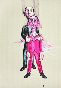 Lot2835 曾梵志 《无题》 248x176cm 2002 估价:750-850万元
Lot2835 曾梵志 《无题》 248x176cm 2002 估价:750-850万元