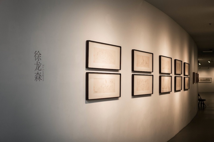 展览“高山流水”,徐龙森作品现场
展览“高山流水”,徐龙森作品现场