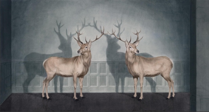 秦艾作品《偶相逢》,保利香港2014年秋拍以84万元成交
秦艾作品《偶相逢》,保利香港2014年秋拍以84万元成交