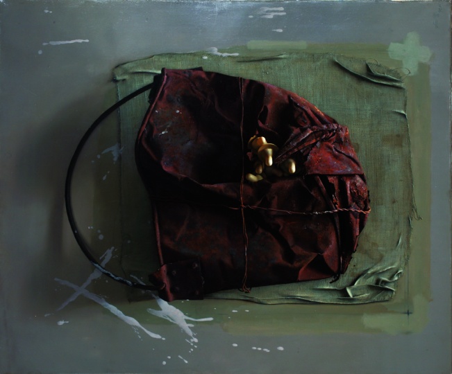 冷军 《襁褓》 73x60cm 布面油画 1998 冷军 《襁褓》 73x60cm 布面油画 1998