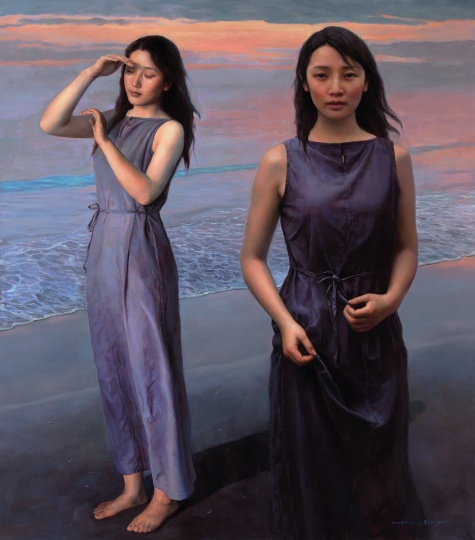 袁正阳 《风中的沙》 170x150cm 布面油画 2011
袁正阳 《风中的沙》 170x150cm 布面油画 2011
