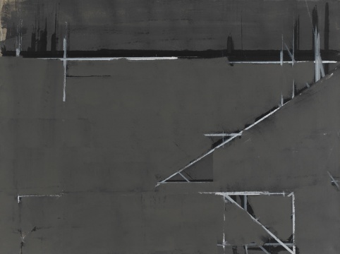 《无题2014.10.18》 90x120cm 布面丙烯2014
《无题2014.10.18》 90x120cm 布面丙烯2014