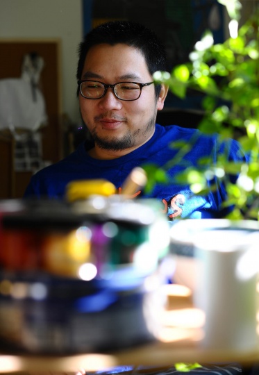 艺术家烟囱 摄影/董林 艺术家烟囱 摄影/董林