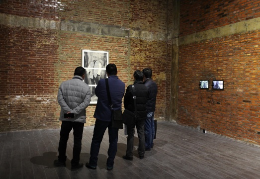 “双轨记——关于老鲁的一次‘写生’”展览现场
“双轨记——关于老鲁的一次‘写生’”展览现场