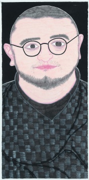 刘琦 《老卤之一》 136x68cm 纸本设色 2014
刘琦 《老卤之一》 136x68cm 纸本设色 2014