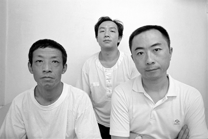 陈少平（左）、顾德新（中）、王鲁炎，1993年9月，北京
