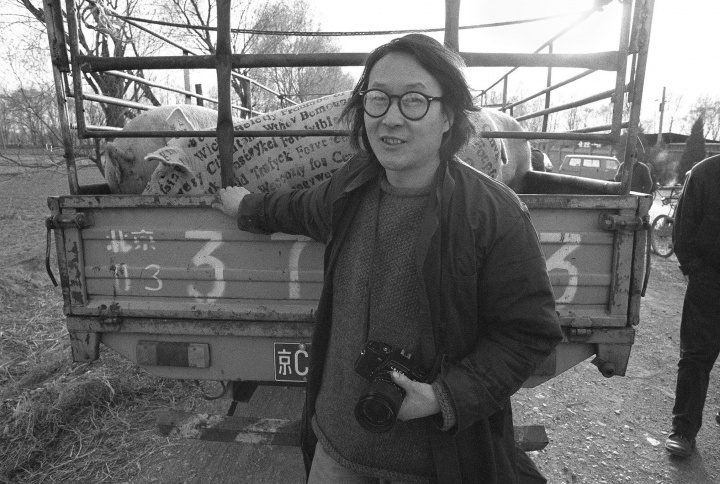 徐冰，1995年3月，北京
