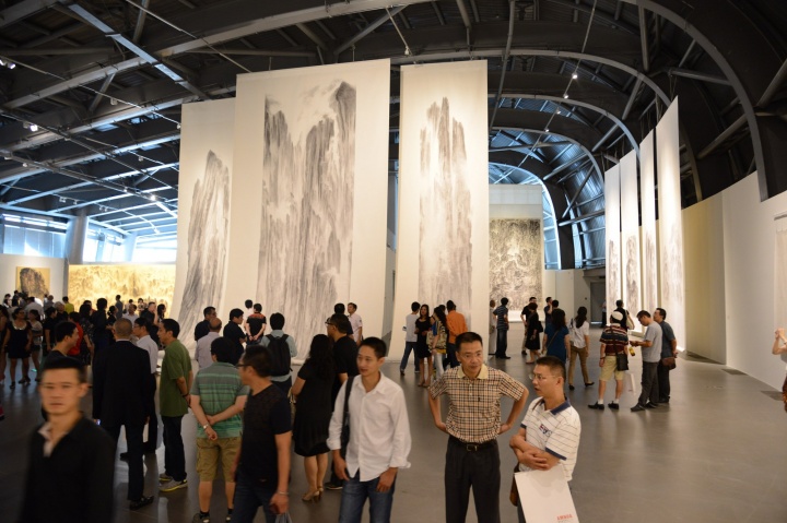 2013年9月22日,徐龙森山水画展
2013年9月22日,徐龙森山水画展